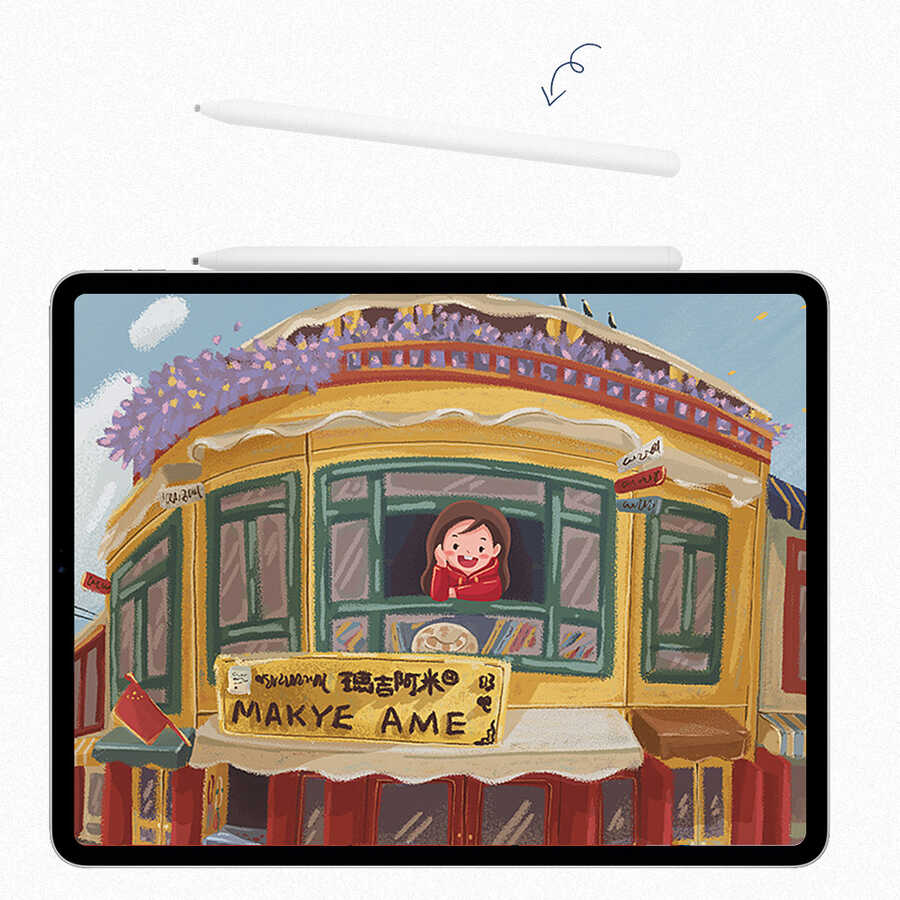 Wiwu Pencil Max Dokunmatik Çizim Kalemi - 5