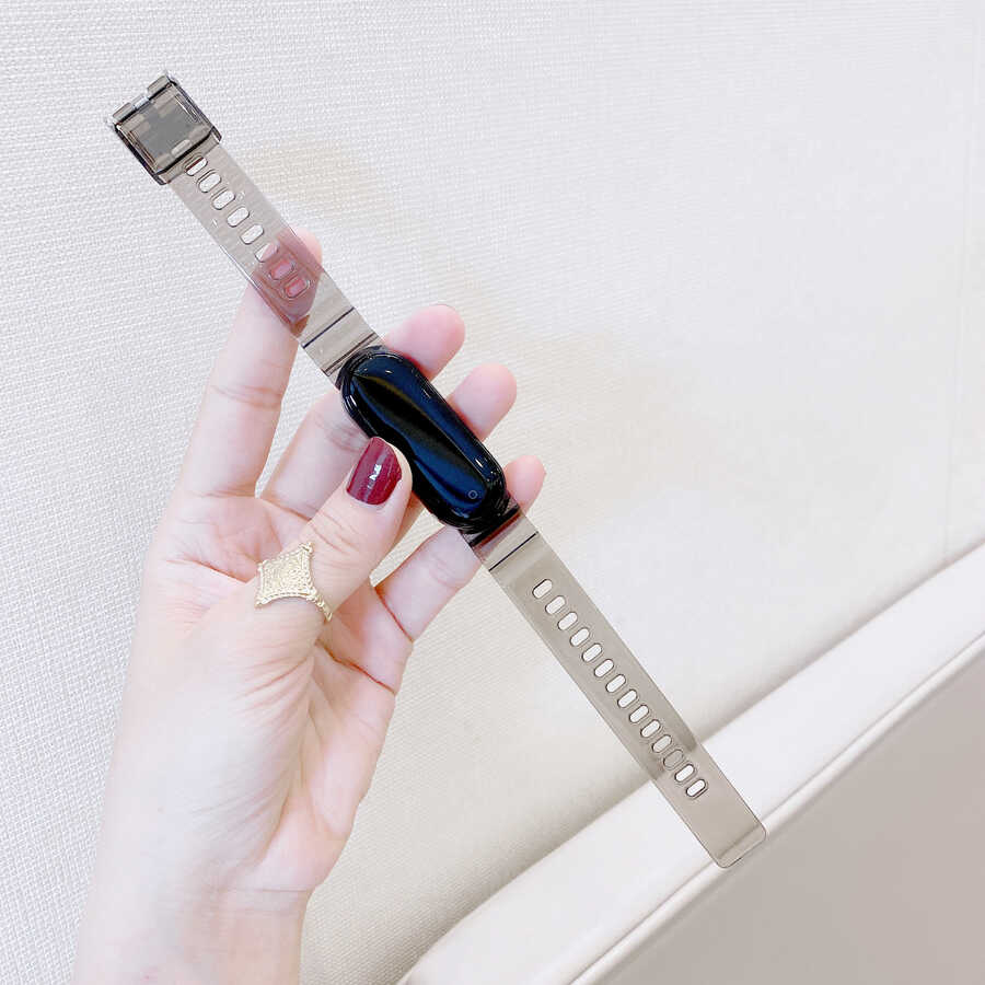 Xiaomi Mi Band 5 Uyumlu KRD-27 Silikon Kordon - 3