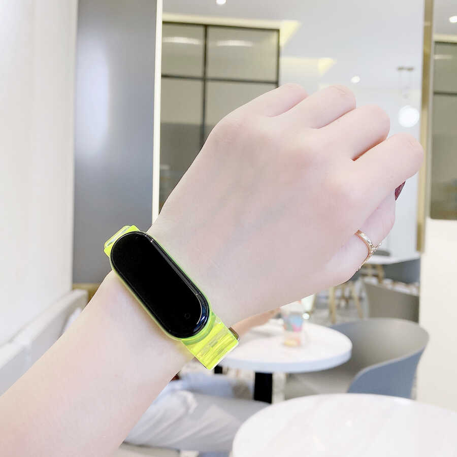 Xiaomi Mi Band 5 Uyumlu KRD-27 Silikon Kordon - 6