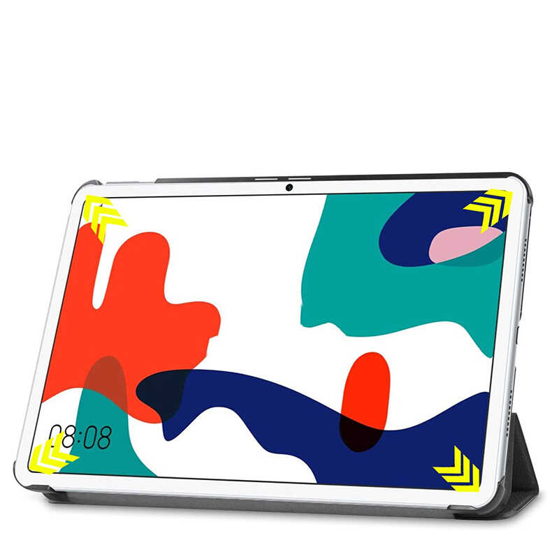 Huawei MatePad 10.4 Uyumlu Zore Smart Cover Standlı 1-1 Kılıf - 1