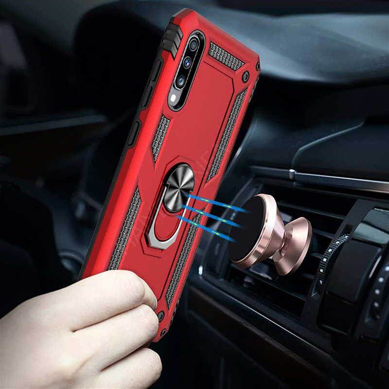 Huawei P Smart Pro 2019 Uyumlu Kılıf Zore Vega Kapak - 8
