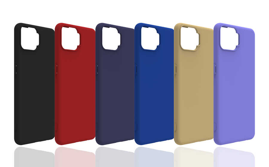 Oppo A73 Uyumlu Kılıf Zore Biye Silikon - 1