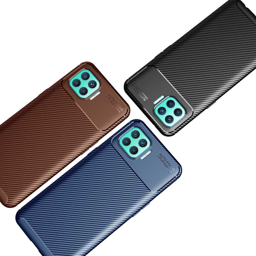 Oppo Reno 4 Lite Uyumlu Kılıf Zore Negro Silikon Kapak - 3