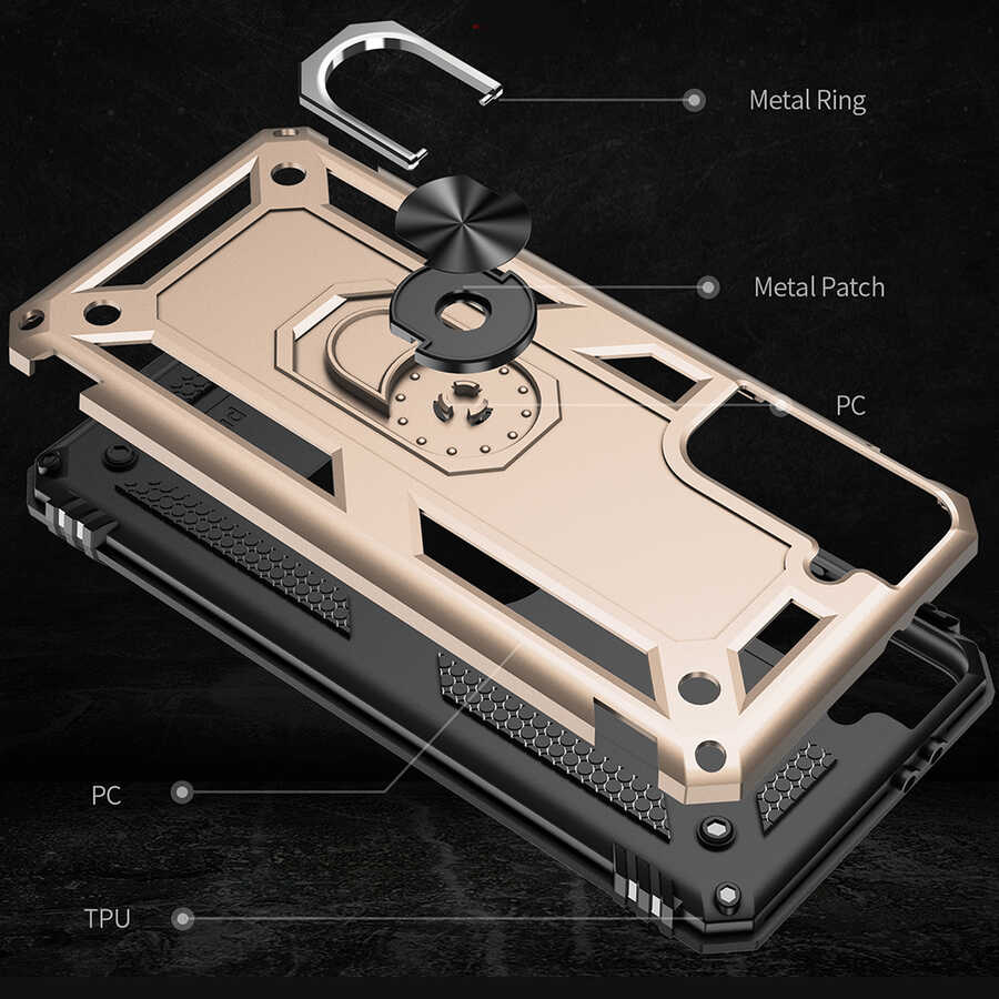 Samsung Galaxy S21 Uyumlu Kılıf Zore Vega Kapak - 3