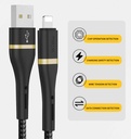 Wiwu ED-105 2 in 1 USB A- Type-C to Lightning Elite Data Kablo - 8