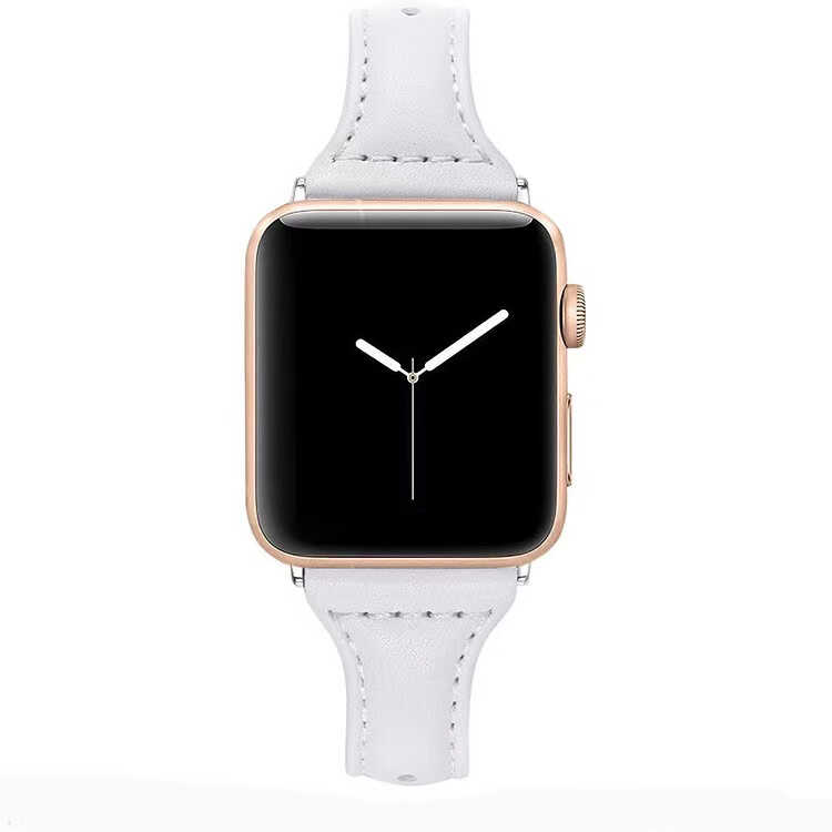 ​​​Apple Watch 42mm Uyumlu KRD-28 Deri Kordon - 10