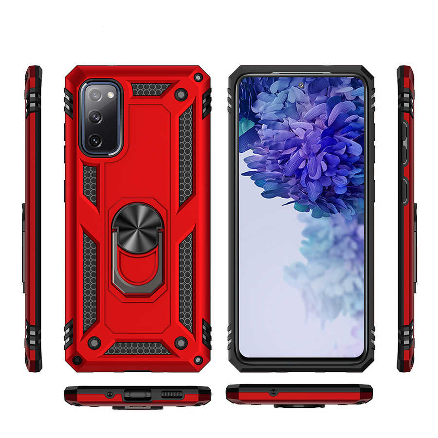 Samsung Galaxy S20 FE Uyumlu Kılıf Zore Vega Kapak - 2