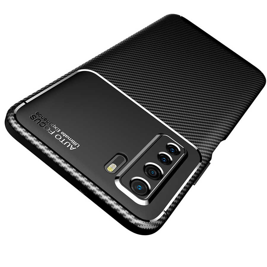 Huawei P40 Lite 5G Uyumlu Kılıf Zore Negro Silikon Kapak - 2