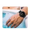 Huawei Honor Magic 2 46Mm 22mm Uyumlu Kordon Silikon Esnek Yumuşak Delikli Spor KRD-02 Kayış