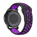 Huawei Honor Magic 2 46Mm 22mm Uyumlu Kordon Silikon Esnek Yumuşak Delikli Spor KRD-02 Kayış
