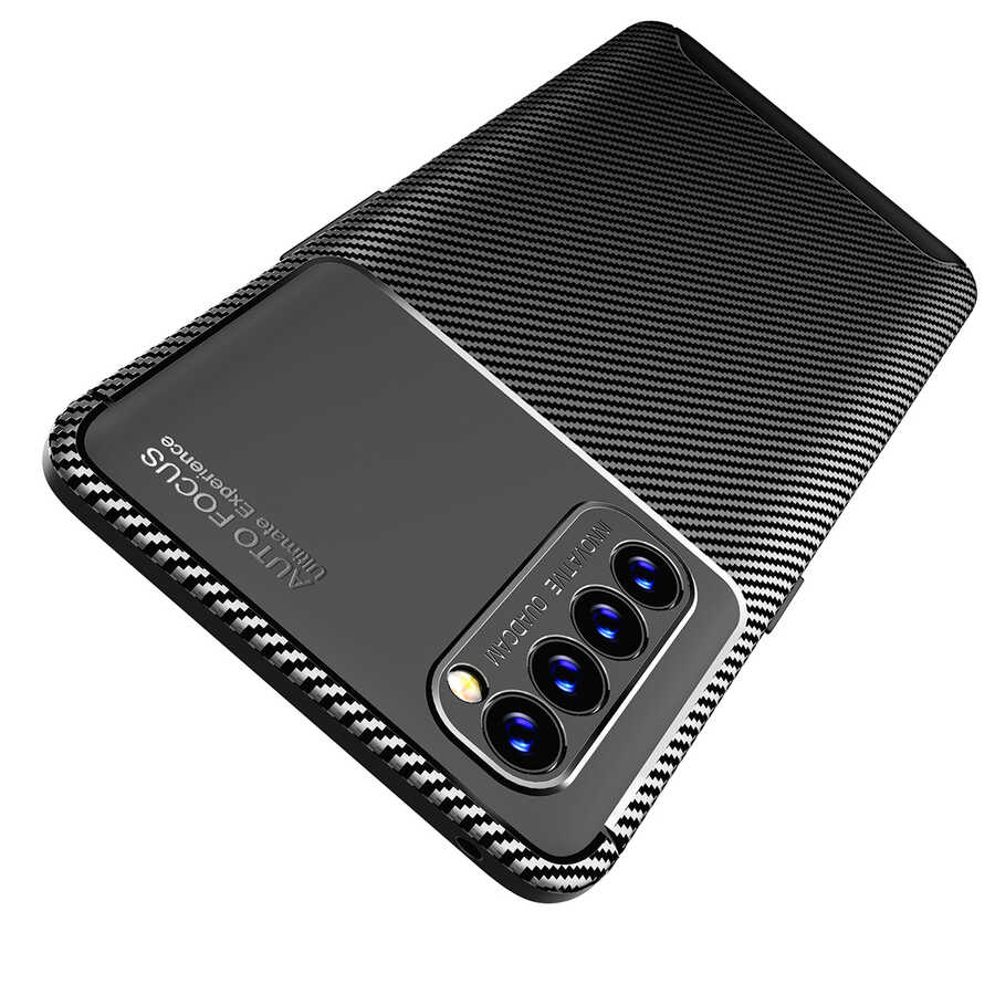 Oppo Reno 4 Pro 4G Uyumlu Kılıf Zore Negro Silikon Kapak - 7