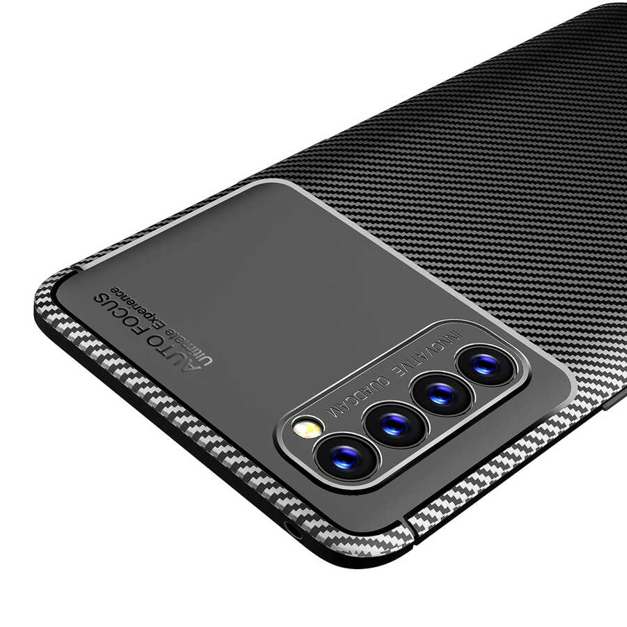 Oppo Reno 4 Pro 4G Uyumlu Kılıf Zore Negro Silikon Kapak - 9