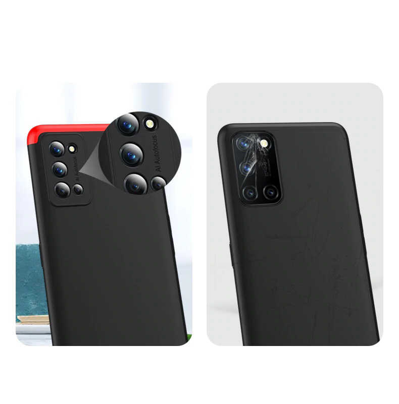 Realme 7 Pro Uyumlu Kılıf Zore Ays Kapak - 4