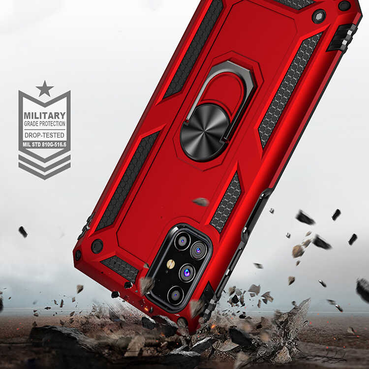 Samsung Galaxy M31S Uyumlu Kılıf Zore Vega Kapak - 1