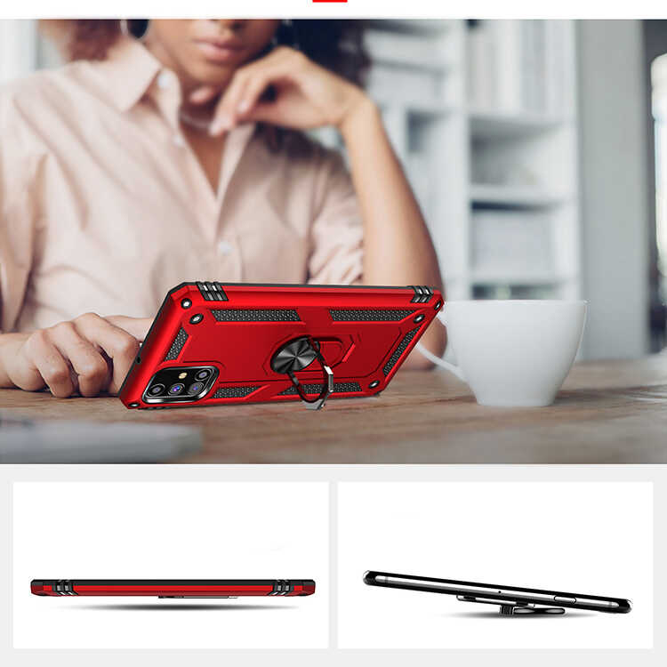 Samsung Galaxy M31S Uyumlu Kılıf Zore Vega Kapak - 6