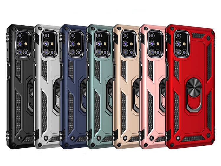 Samsung Galaxy M31S Uyumlu Kılıf Zore Vega Kapak - 8