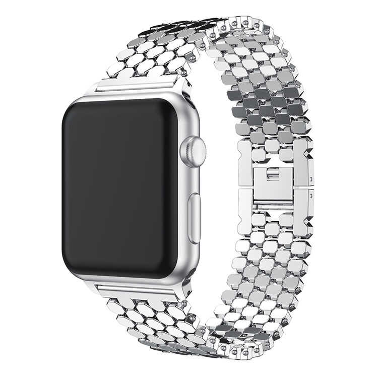 Apple Watch 42mm Uyumlu KRD-30 Metal Kordon - 7