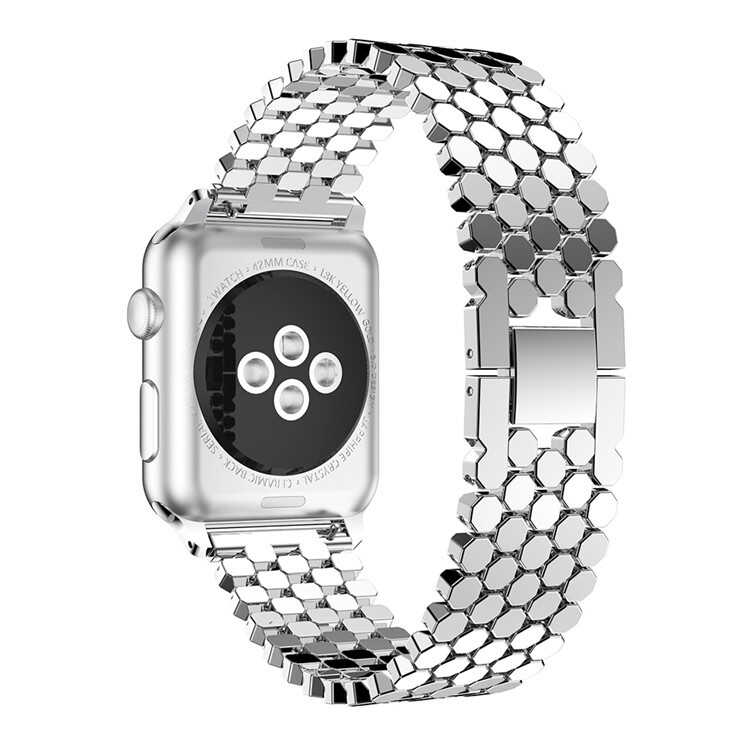 Apple Watch 44mm Uyumlu KRD-30 Metal Kordon - 1