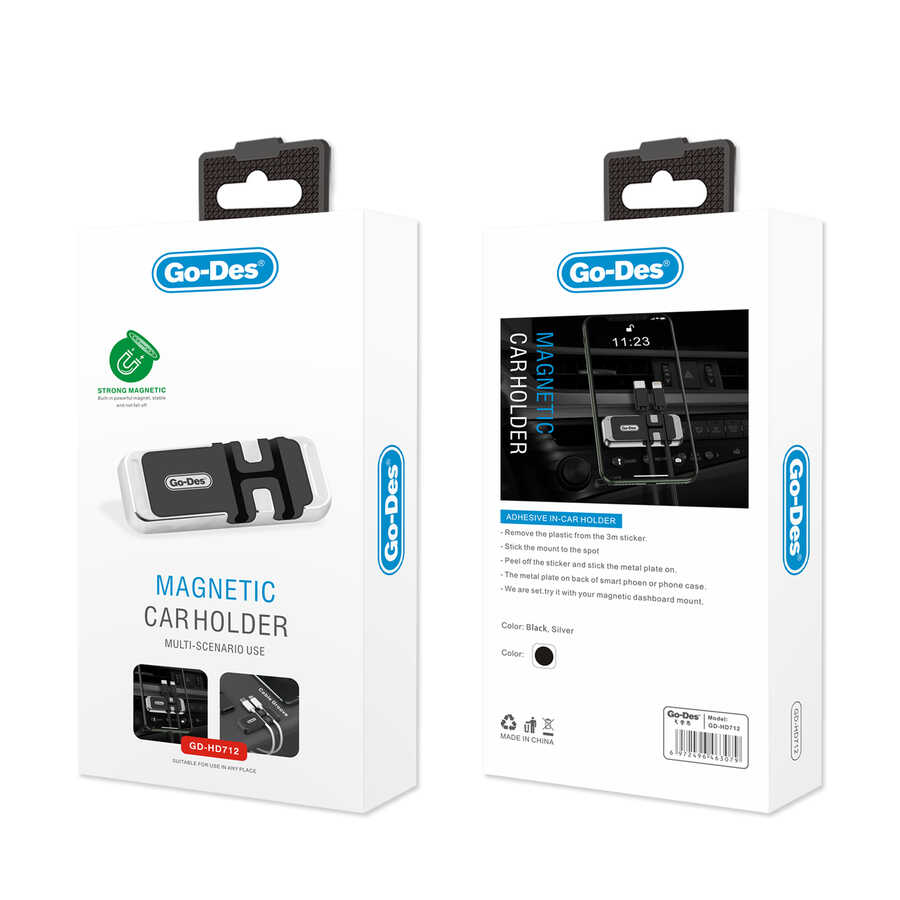 Go Des GD-HD712 Magnetik Araç Telefon Tutucu - 2