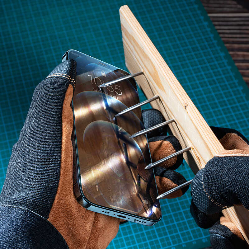 Apple iPhone 12 Pro Max Uyumlu Benks Schott Glass Ekran Koruyucu - 5