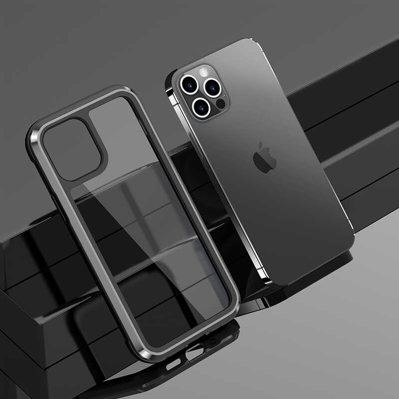 Apple iPhone 12 Pro Max Uyumlu Kılıf ​​​​​Wiwu Defens Armor Kapak - 4