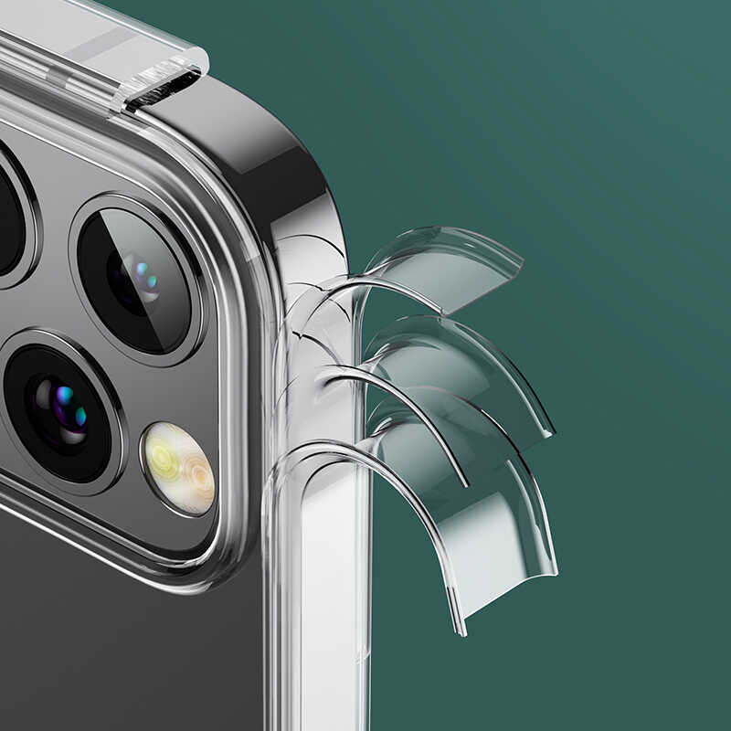 Apple iPhone 12 Pro Uyumlu Kılıf Benks Transparent Kapak - 1