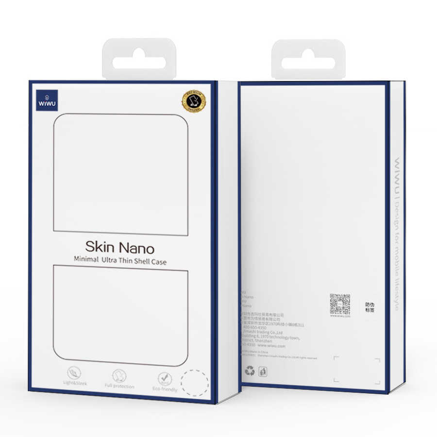 Apple iPhone XS Max Uyumlu Kılıf ​​​​​Wiwu Skin Nano PP Kapak - 10