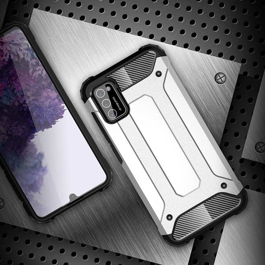 Samsung Galaxy A02S Uyumlu Kılıf Zore Crash Silikon Kapak - 7