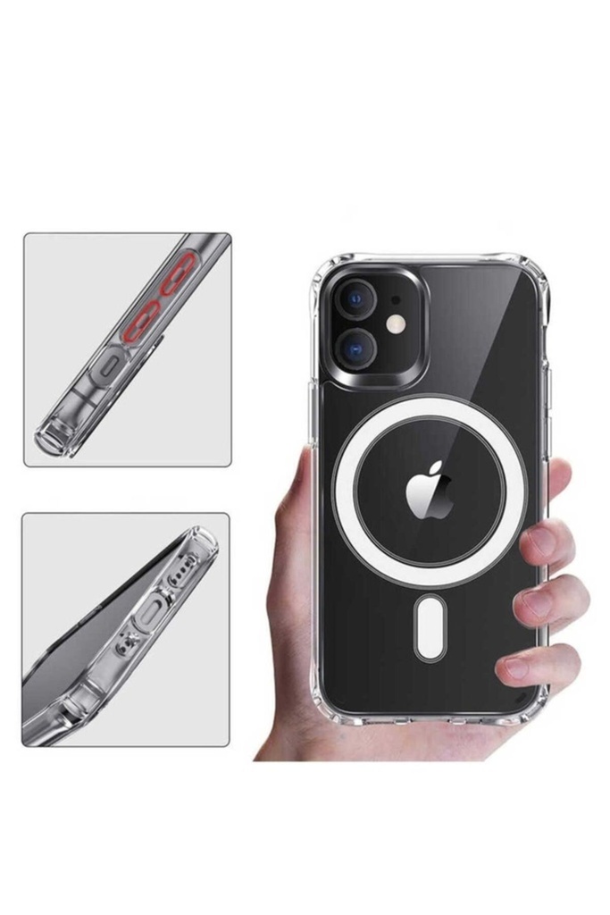 Apple iPhone 12 Mini Uyumlu Kılıf Zore Tacsafe Wireless Kapak