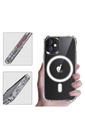 Apple iPhone 12 Mini Uyumlu Kılıf Zore Tacsafe Wireless Kapak