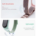 Xiaomi Mi Band 4 Uyumlu KRD-03 Hasır Kordon - 6
