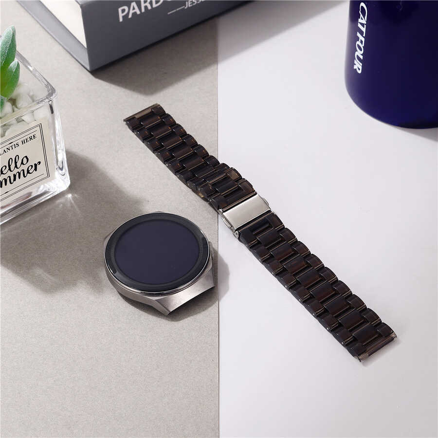 Samsung Galaxy Watch 42mm Uyumlu KRD-27 20mm Kordon - 1