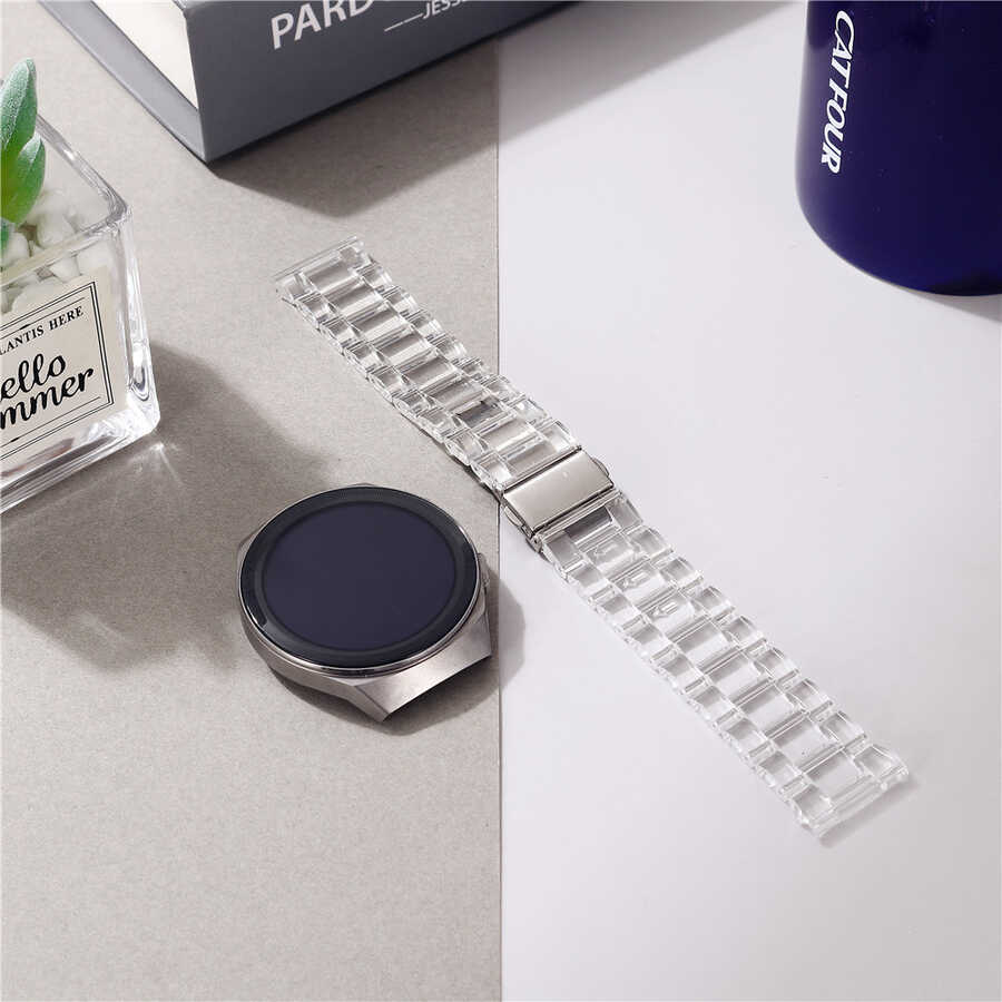 Samsung Galaxy Watch Active 2 44mm Uyumlu KRD-27 20mm Kordon - 1