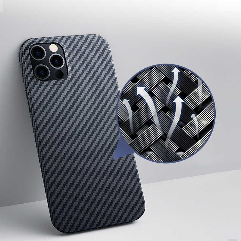 Apple iPhone 12 Pro Uyumlu Kılıf Benks Aramid Kapak - 3