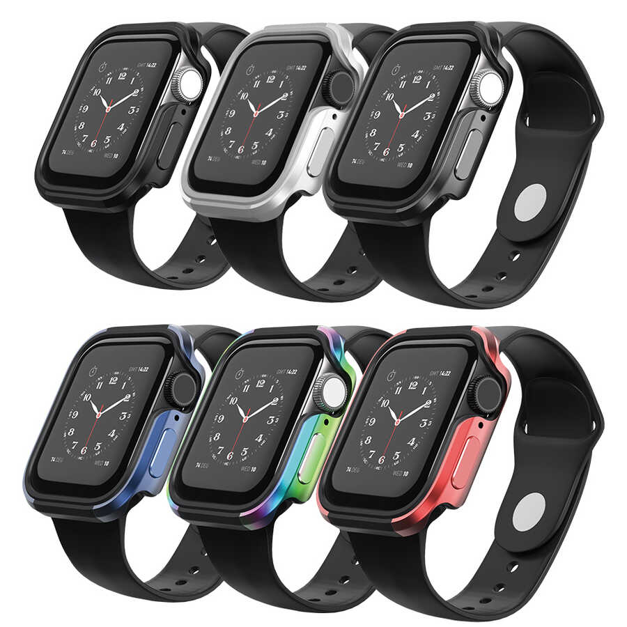 Apple Watch 40mm Uyumlu Wiwu Defense Watch Kapak - 9