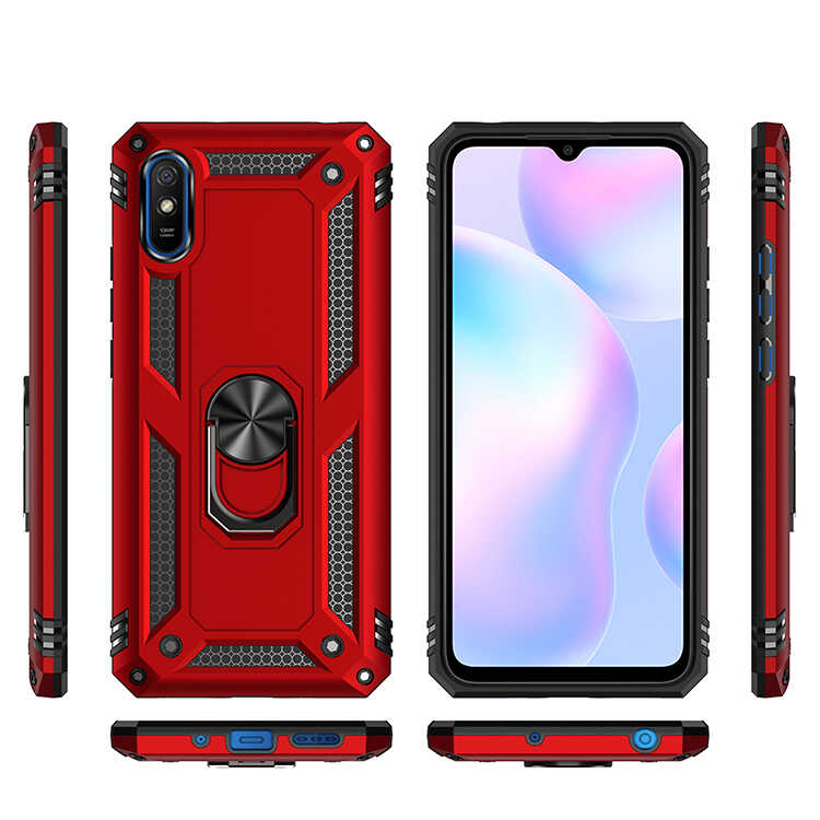 Xiaomi Redmi 9A Uyumlu Kılıf Zore Vega Kapak - 1