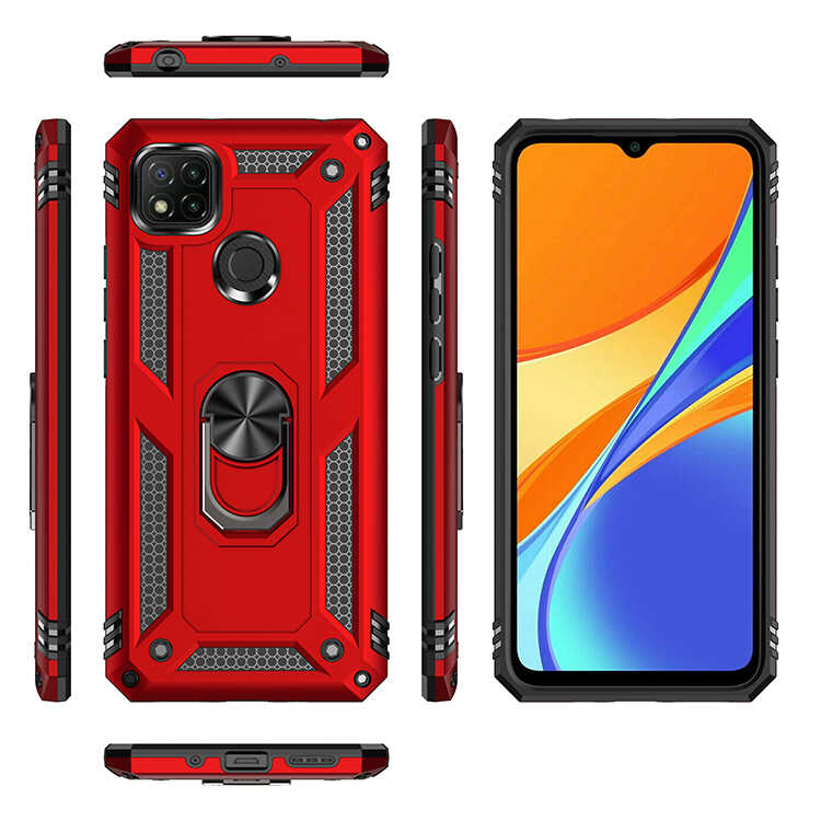 Xiaomi Redmi 9C Uyumlu Kılıf Zore Vega Kapak - 1
