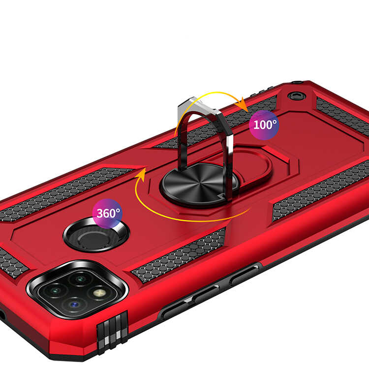 Xiaomi Redmi 9C Uyumlu Kılıf Zore Vega Kapak - 3