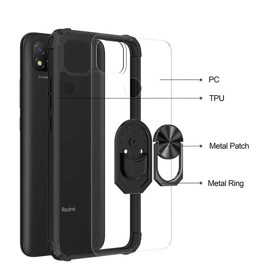 Xiaomi Redmi 9C Uyumlu Kılıf Zore Mola Kapak - 7