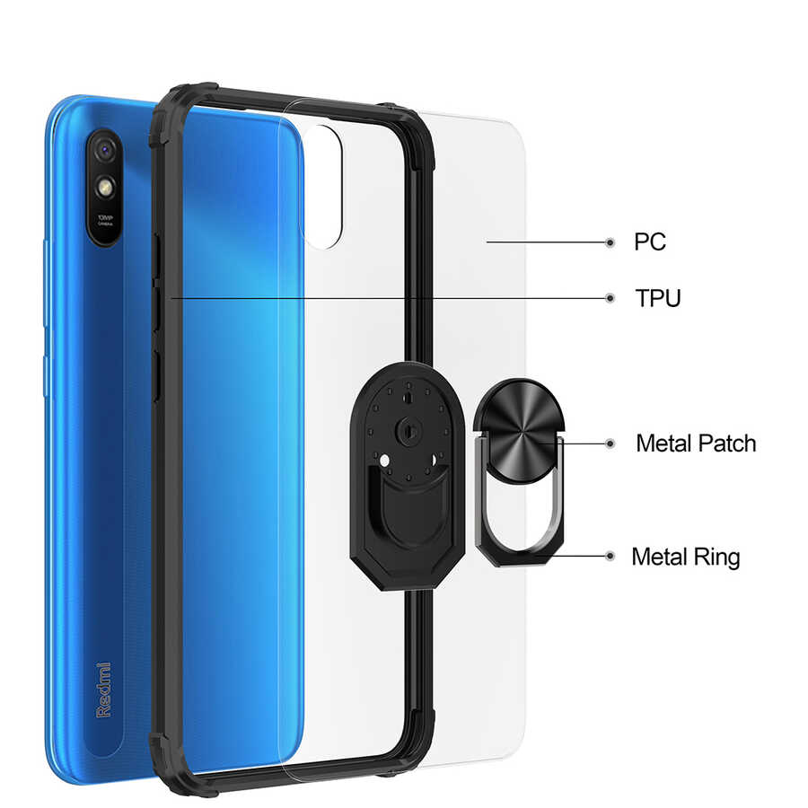 Xiaomi Redmi 9A Uyumlu Kılıf Zore Mola Kapak - 5