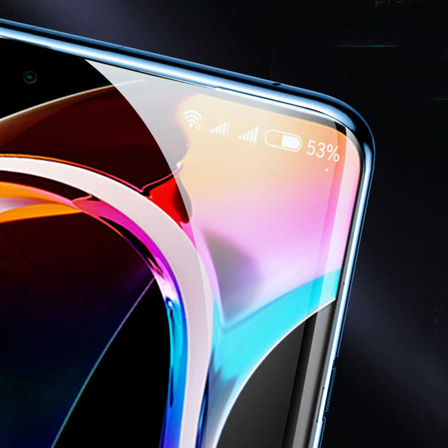 Xiaomi Mi Note 10 Lite Uyumlu Full Yapışkanlı Cam Ekran Koruyucu