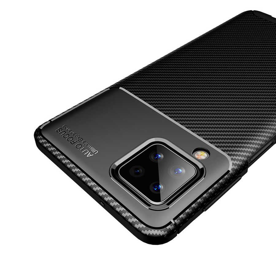 Samsung Galaxy A12 Uyumlu Kılıf Zore Negro Silikon Kapak - 7