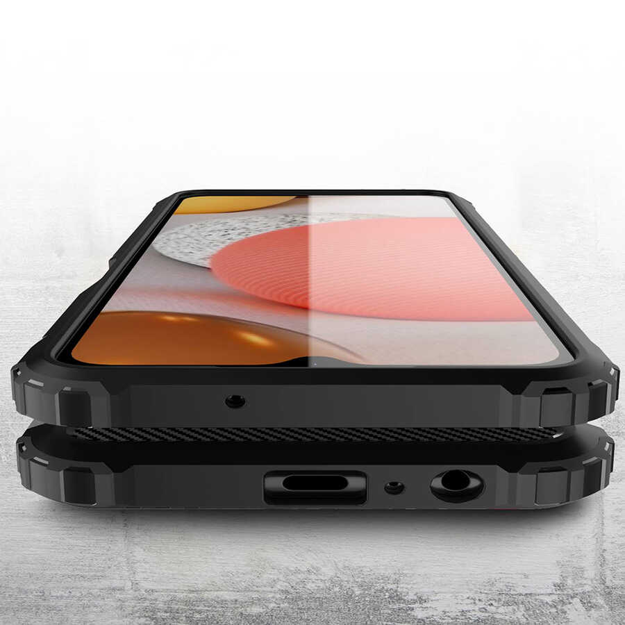 Samsung Galaxy A12 Uyumlu Kılıf Zore Crash Silikon Kapak - 3