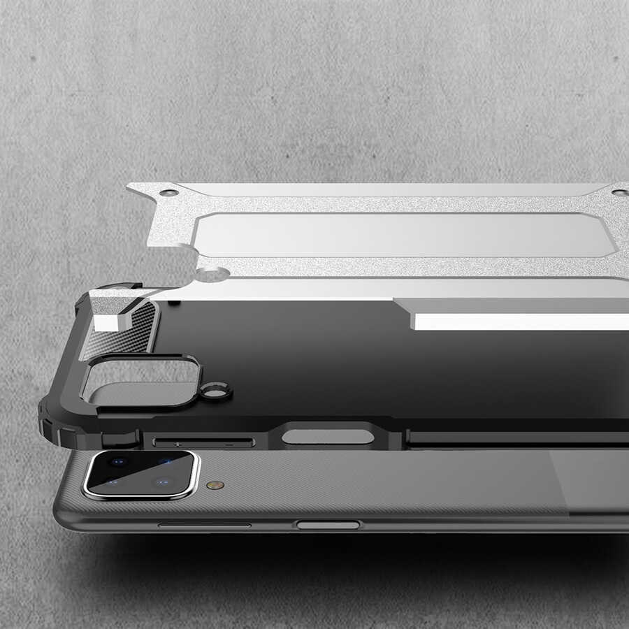 Samsung Galaxy A12 Uyumlu Kılıf Zore Crash Silikon Kapak - 8