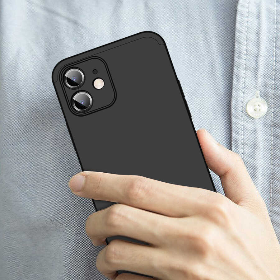 Apple iPhone 12 Uyumlu Kılıf Zore Ays Kapak - 1