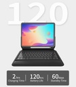 Apple iPad Pro 11 Uyumlu Wiwu Keyboard Folio Kablosuz Klavyeli Kılıf - 1
