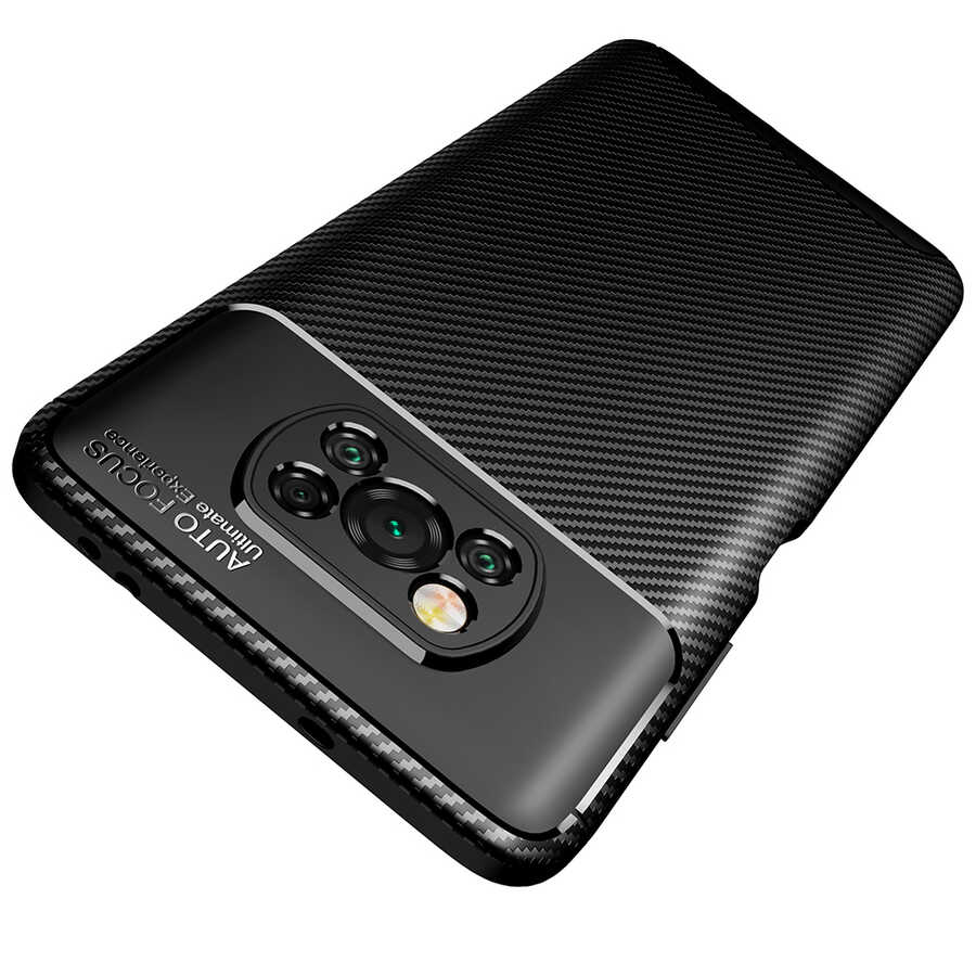 Xiaomi Poco X3 Uyumlu Kılıf Zore Negro Silikon Kapak - 3
