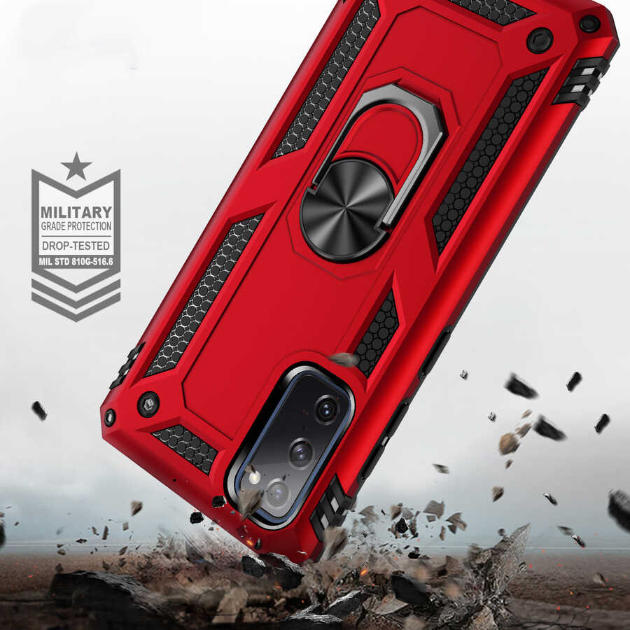 Samsung Galaxy S20 FE Uyumlu Kılıf Zore Vega Kapak - 4