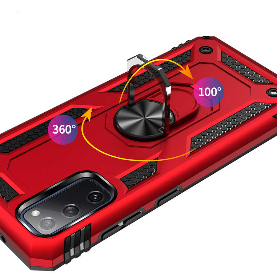 Samsung Galaxy S20 FE Uyumlu Kılıf Zore Vega Kapak - 6