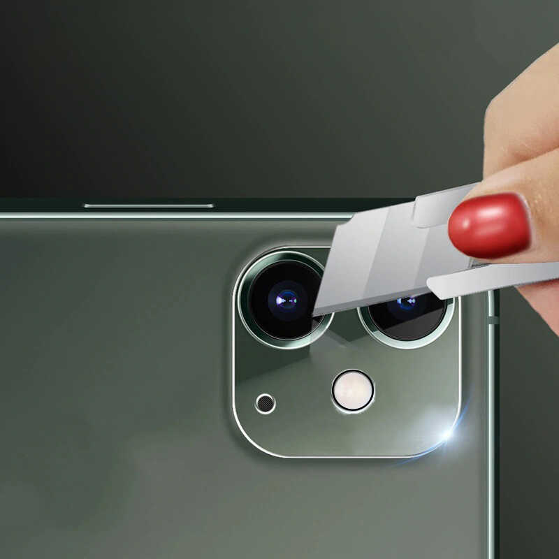 Apple iPhone 12 Mini Uyumlu Go Des Lens Shield Kamera Lens Koruyucu - 1
